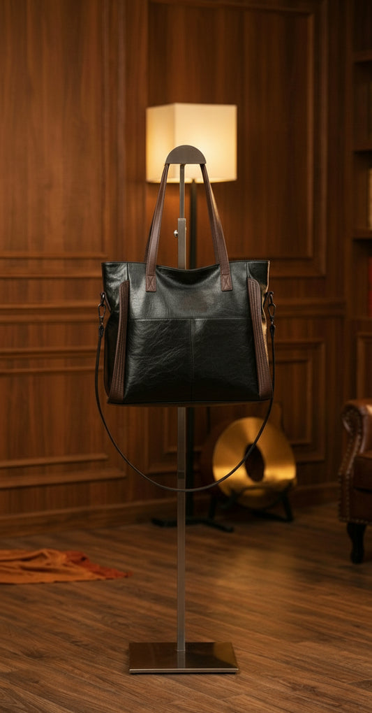 LuxeCraft|Premium Leather Tote |Elegance for Every Day - RIZE.OFFICIAL