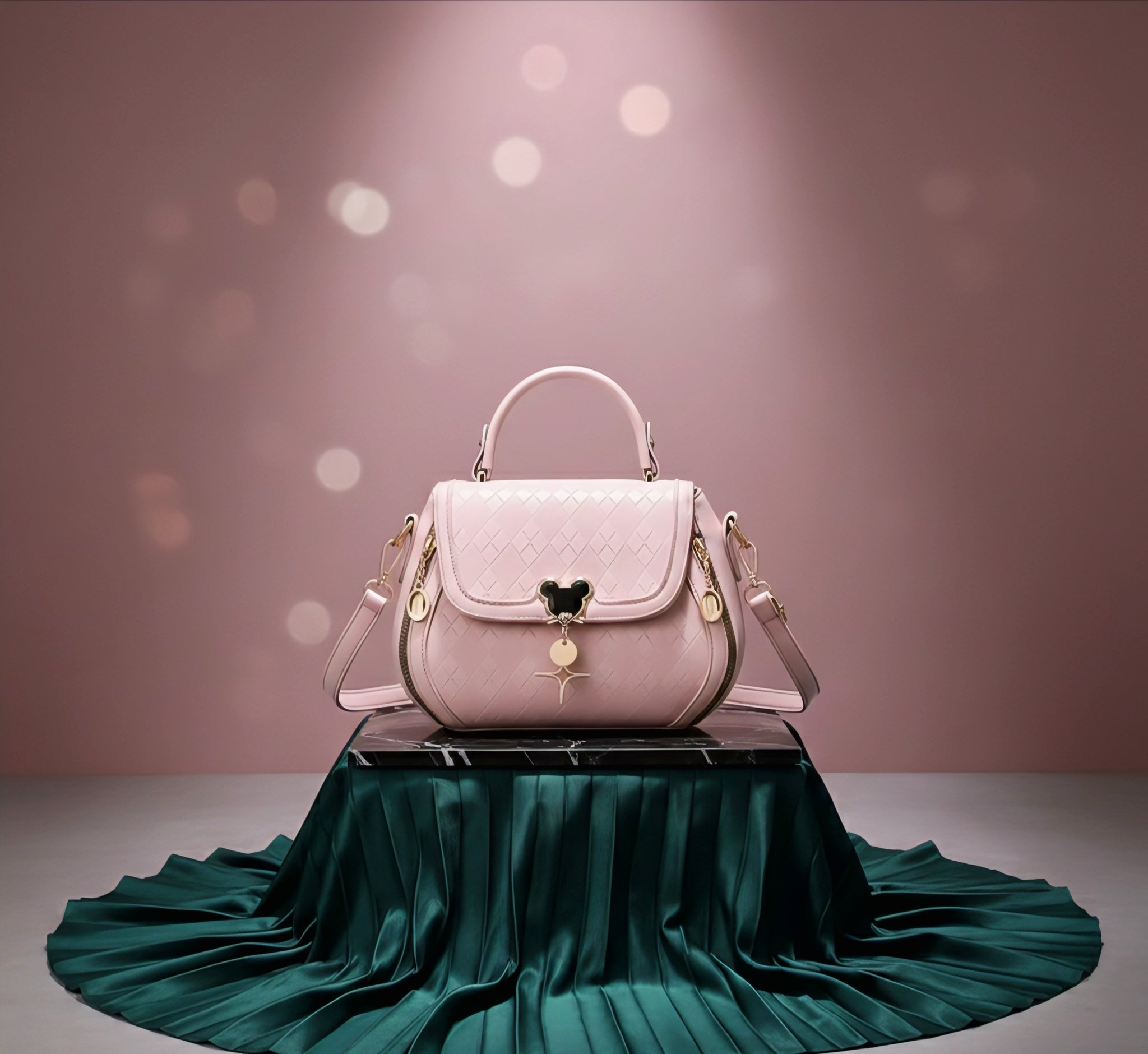 The Perfect Pink Soft Leather Crossbody Bag